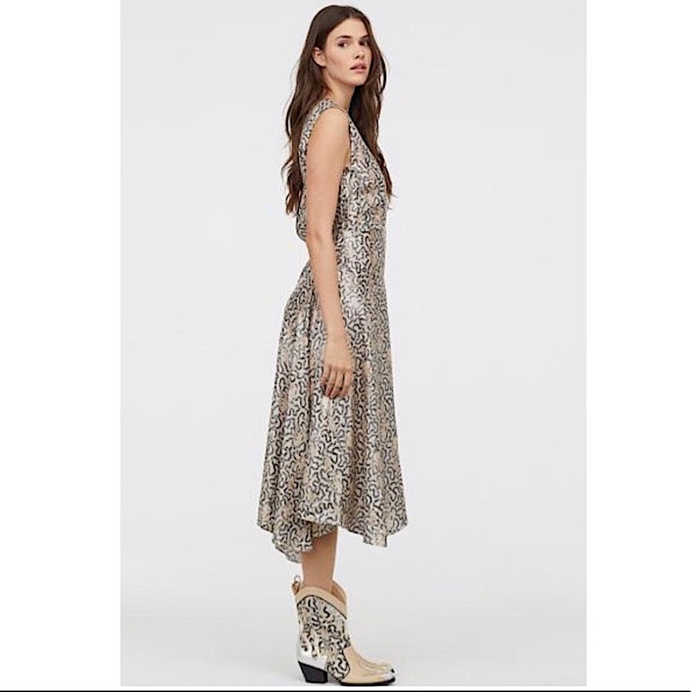 🄷&🄼 Conscious Exclusive High Low dress size 8